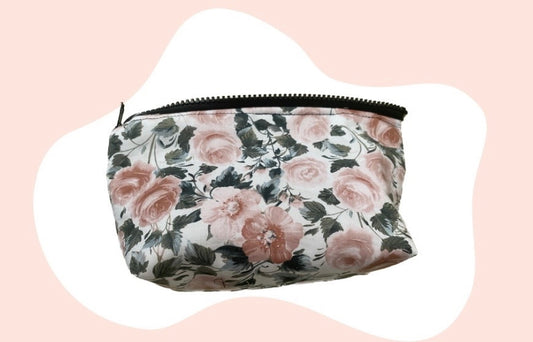 Pouch Bag mini floral pink