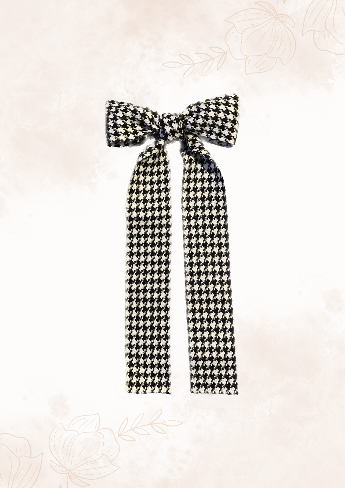 Ribbon Black and white Clip