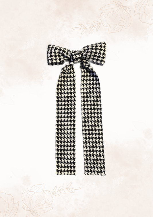 Ribbon Black and white Clip