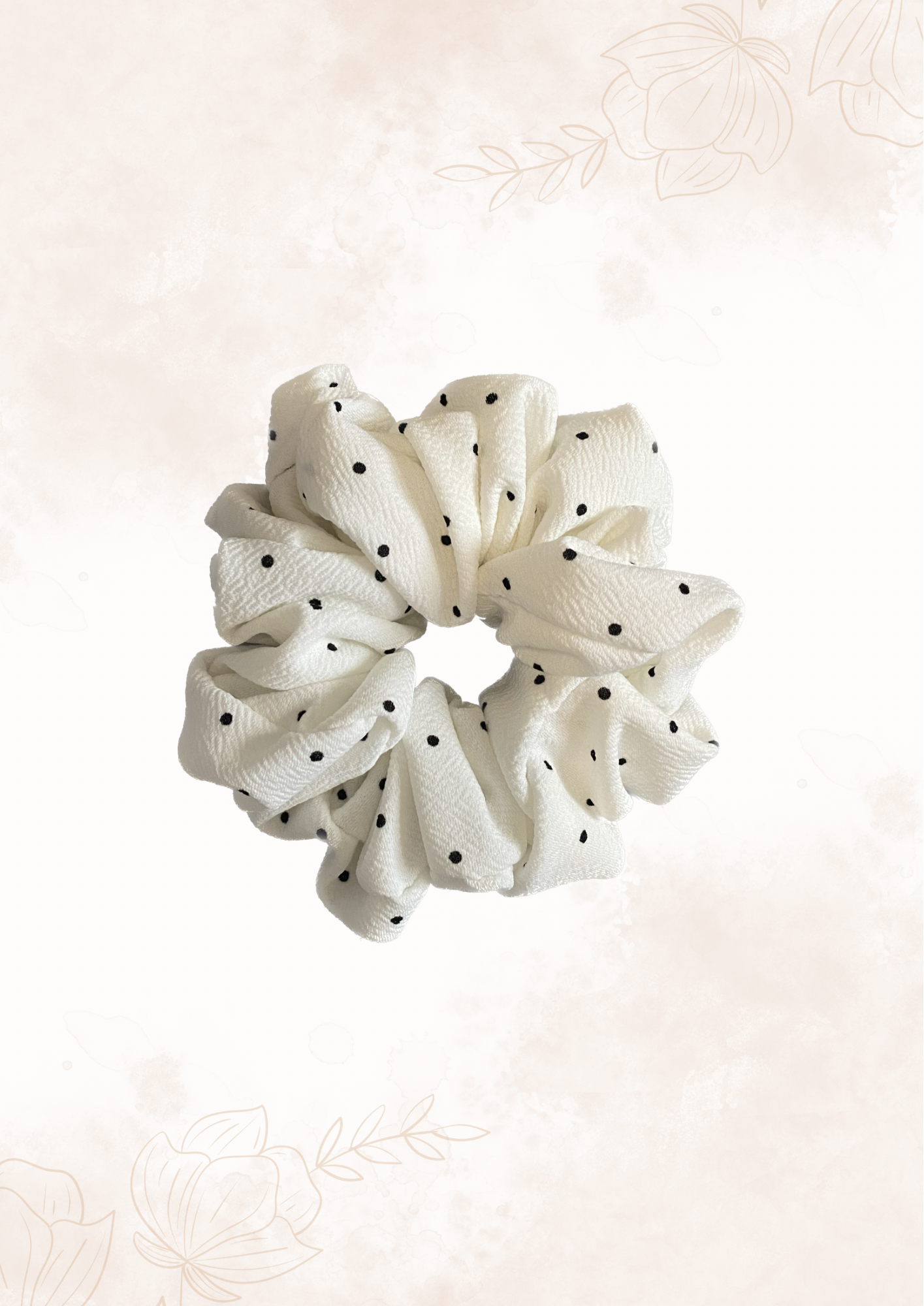 Polka Dots Scrunchie