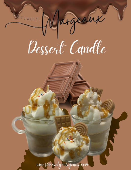 Mini Dessert Candle-coffee