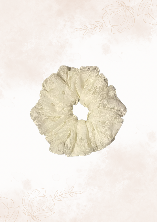 Lace Scrunchie Large