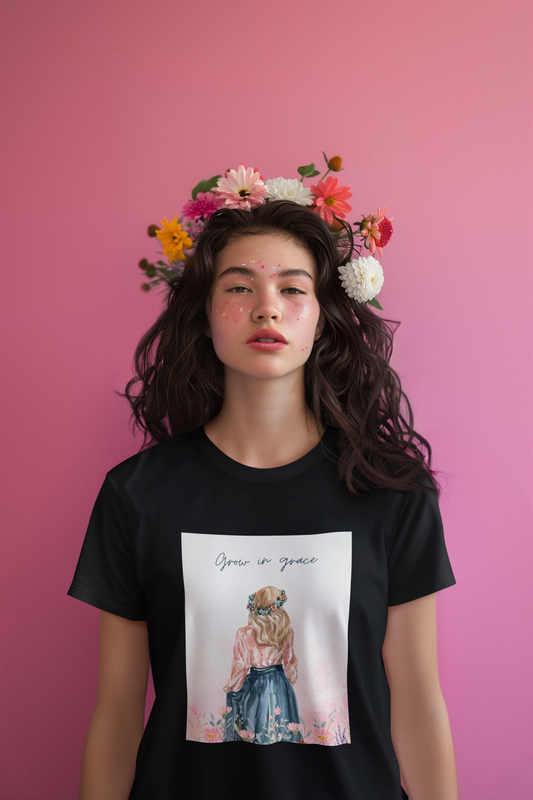 Customizable Tees: Grow in Grace