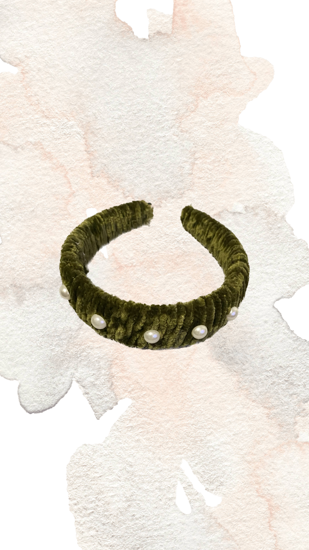 Green Pearl headband