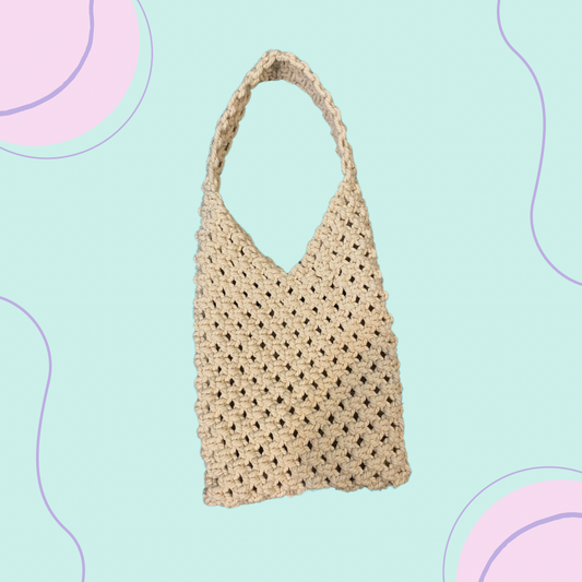 Macrame Tote Bag