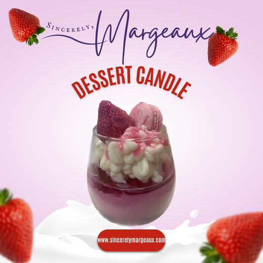 Dessert Candle-strawberry