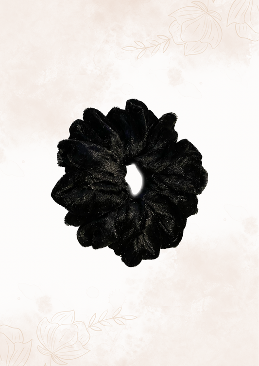 Black Velvet Scrunchie