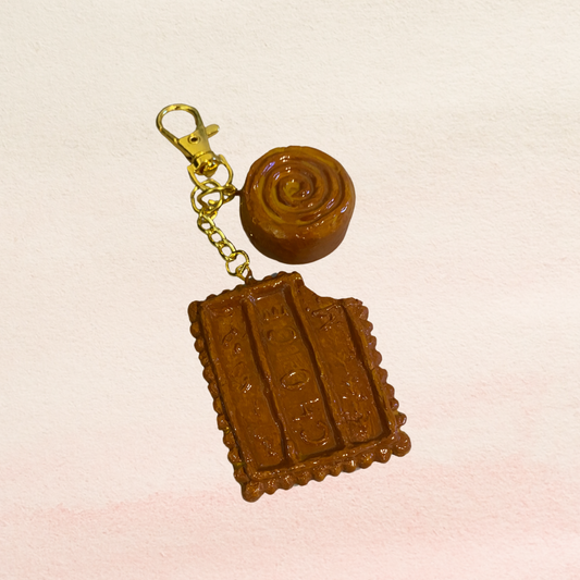 Biscuit with chocolate
