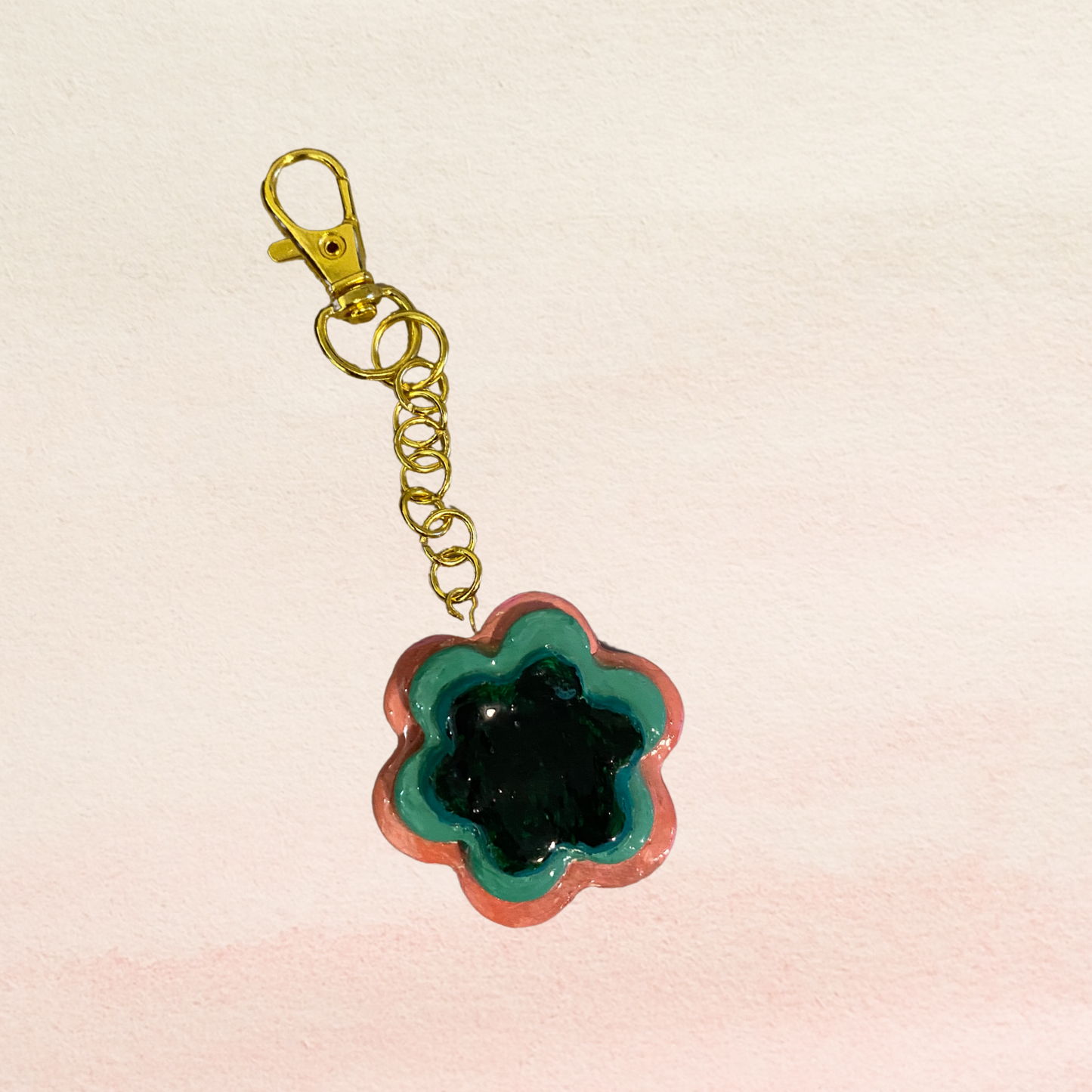 Flower keychain